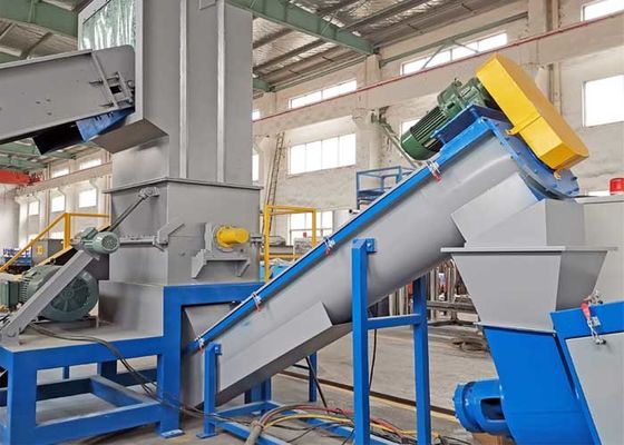 Máquina de reciclaje que se lava plástica 2000kg/H de la basura de la película de la agricultura del LDPE