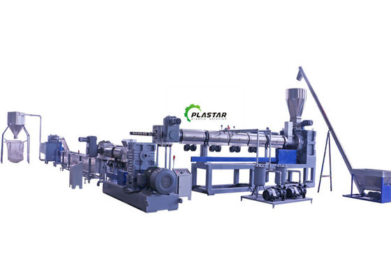 Máquina dura rígida machacada de la granulación del HDPE de los PP PE para 1200kg/h de reciclaje plástico