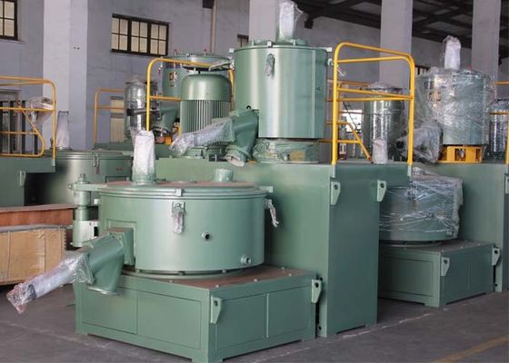 Mezclador de alta velocidad de enfriamiento caliente de la máquina del mezclador del PVC de la pelotilla del PE para el composición del PVC