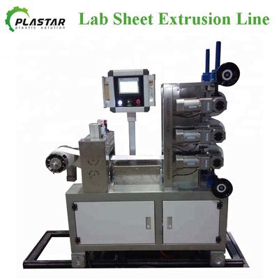 Máquina plástica de la protuberancia de la hoja del PE EVA del ANIMAL DOMÉSTICO del laboratorio plástico del PVC