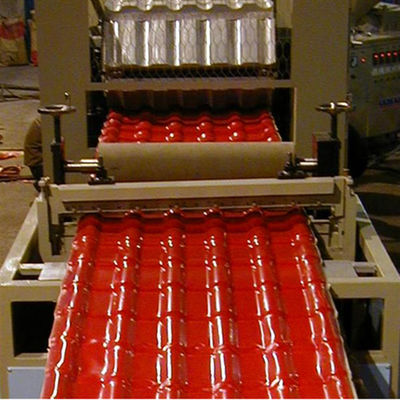 Línea esmaltada plástica hoja de la protuberancia del perfil del PVC de la teja del techo del ASA PMMA de la techumbre